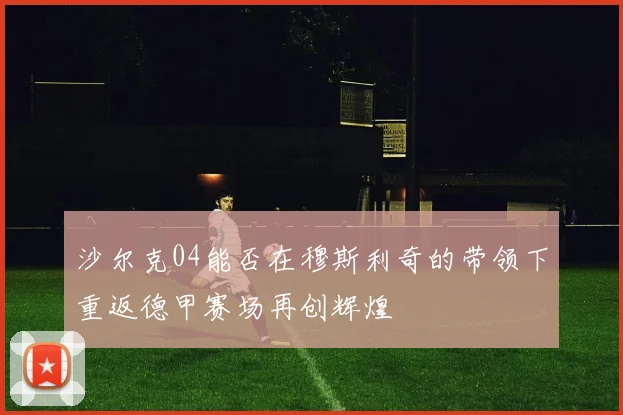 沙尔克04能否在穆斯利奇的带领下重返德甲赛场再创辉煌